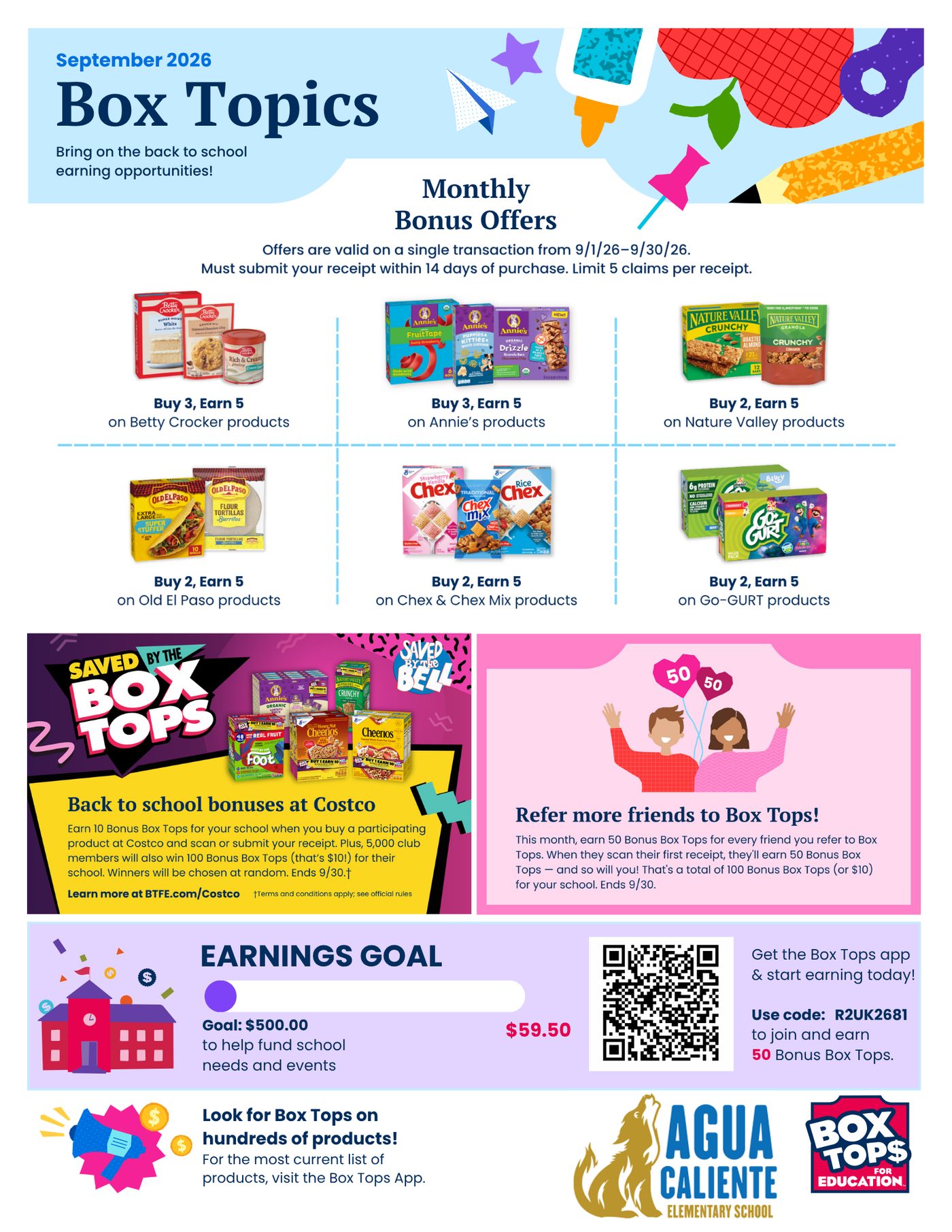 Box Tops flyer