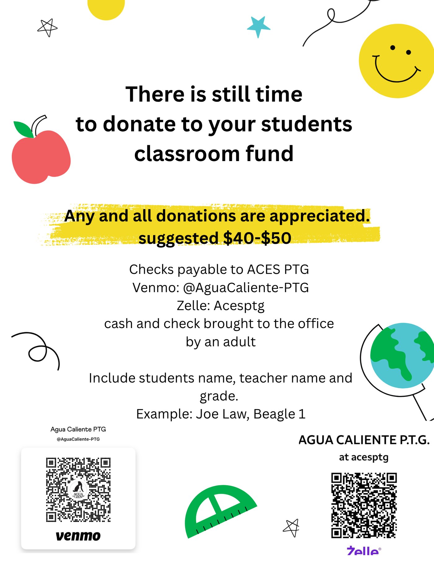 Class Funds flyer