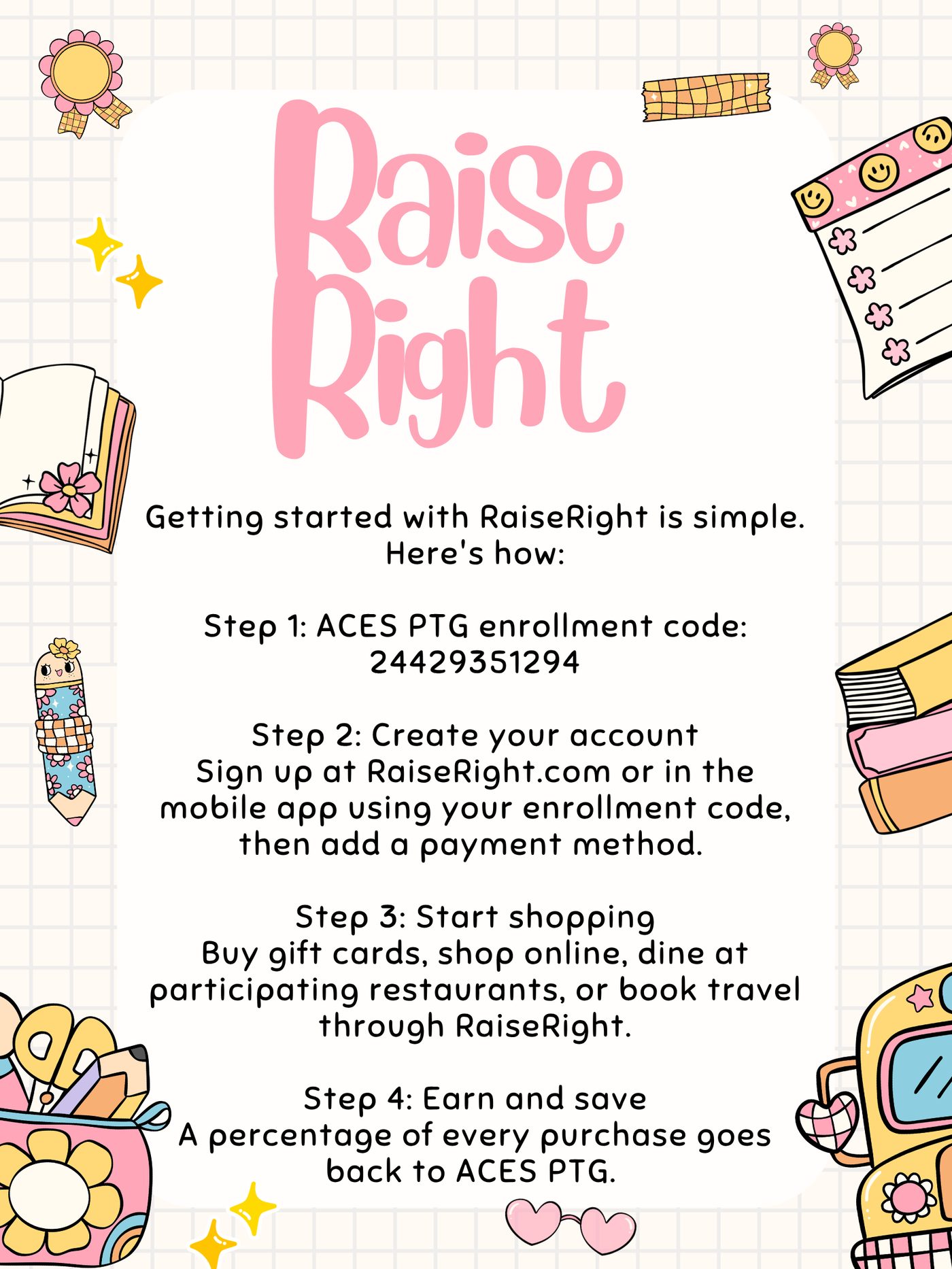 RaiseRight flyer